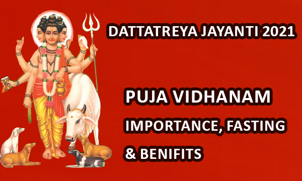 Dattatreya Jayanti 2021 Date and Puja Vidhanam